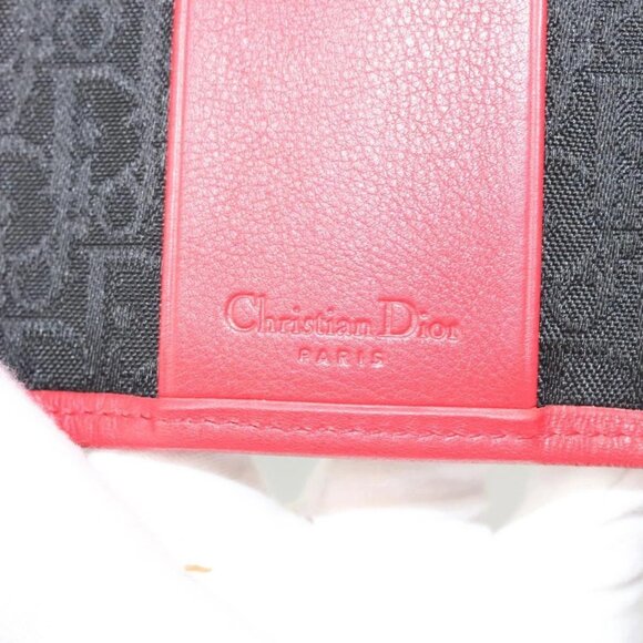 Christian Dior Hardcore Key Case Canvas White Red Auth - Picture 14 of 16